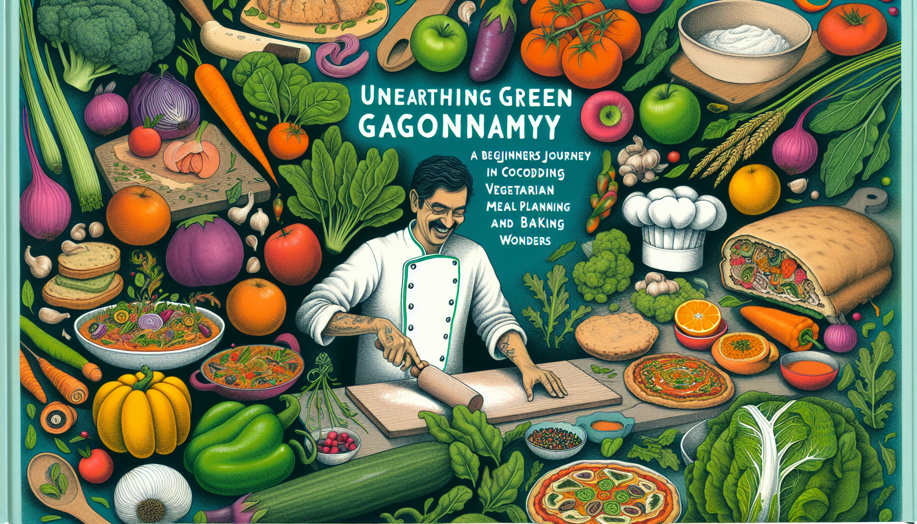 Unearthing Green Gastronomy: A Beginners Journey in Decoding Vegetarian Meal Planning and Baking Wonders