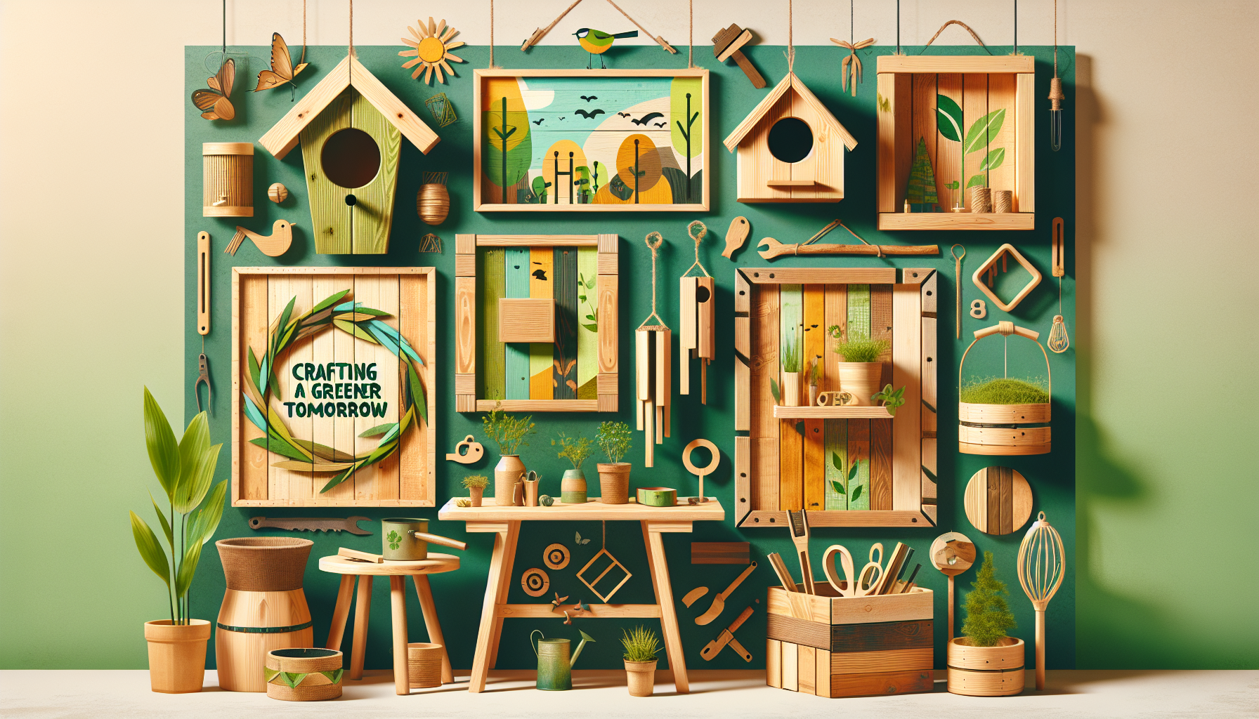 Crafting a Greener Tomorrow: 9 Inspiring Eco-Friendly Woodworking Projects That Make a Difference